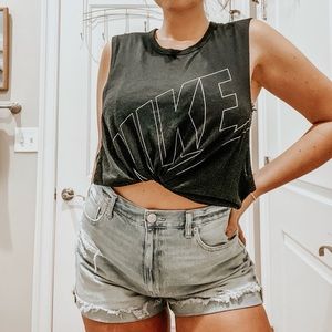 Nike Muscle Tee Tank Top Workout Shirt